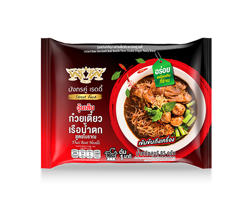 Double Dragon Instant Vermicelli Boat Noodle Flavor (Pouch)